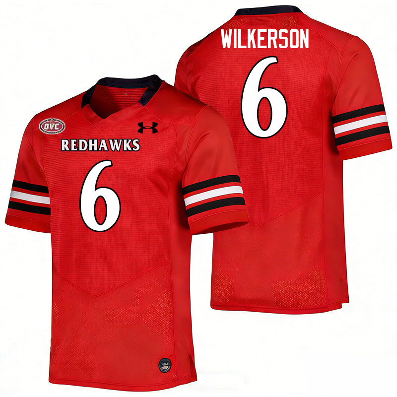 Southeast Missouri State Redhawks #6 Kristian Wilkerson College Football Jerseys,Uniforms-Red
